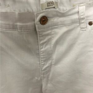 Jeans Vintage America blues Crisp White Jeans Weekend Crop 14/32😁